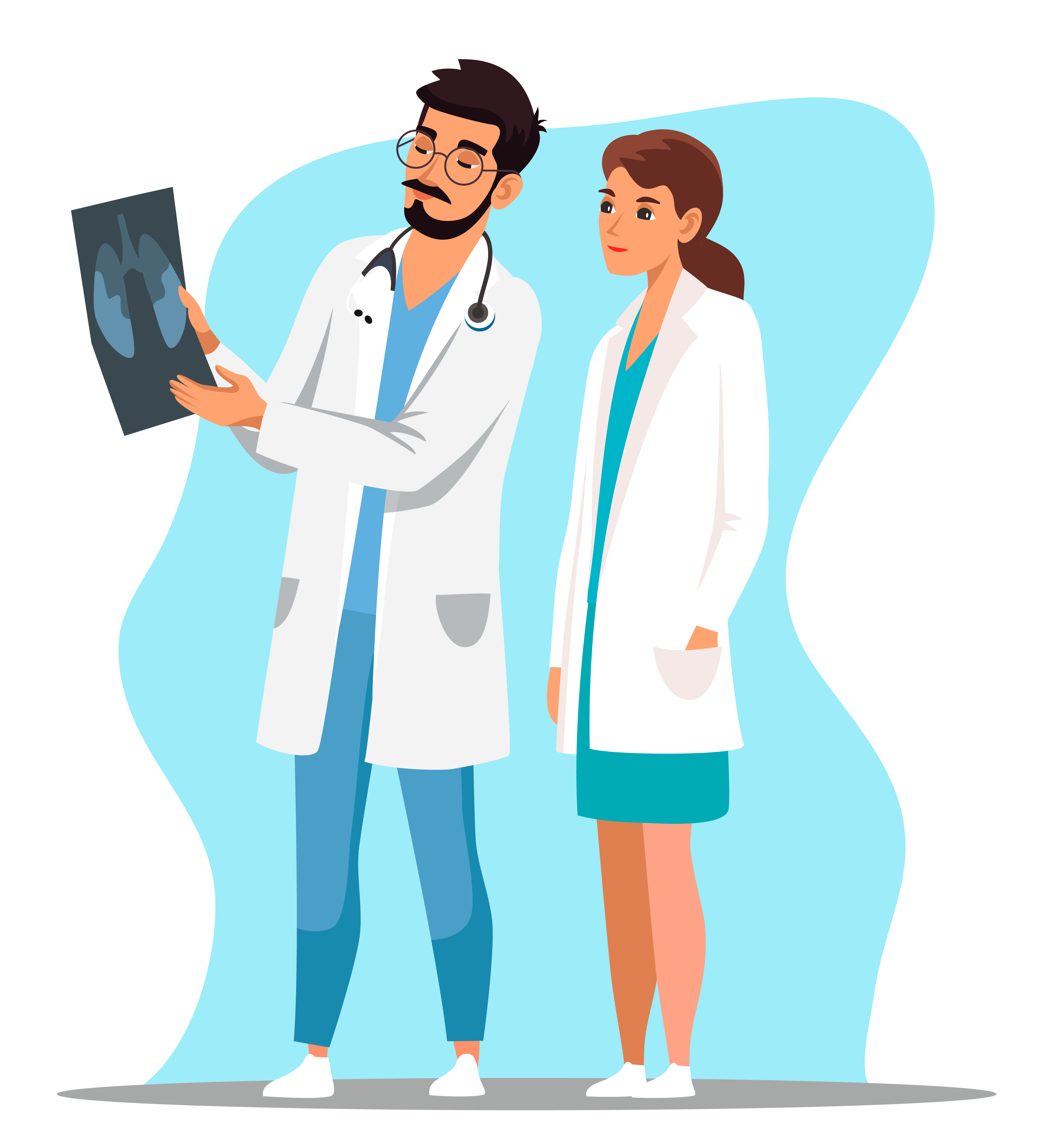 Consistent Radiologists illustration